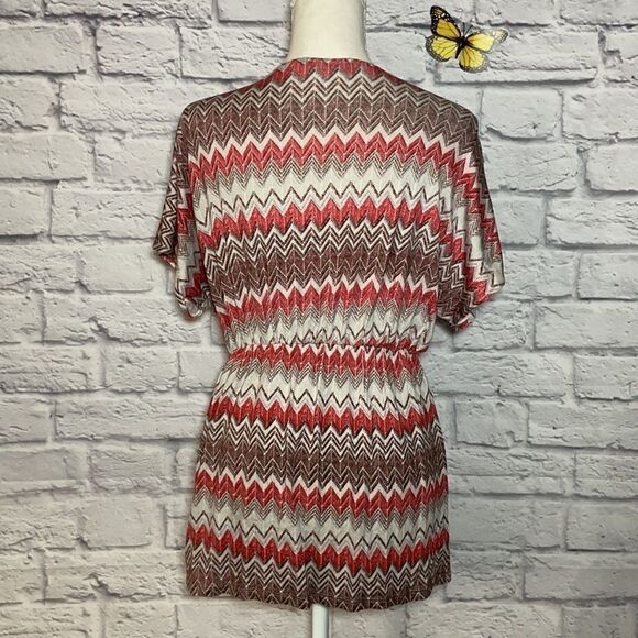 Hourglass Lilly Deep V Kimono Top Size Extra Small - Picture 5 of 8